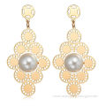 custom fashion style Charm Freshwater Pearl earrings